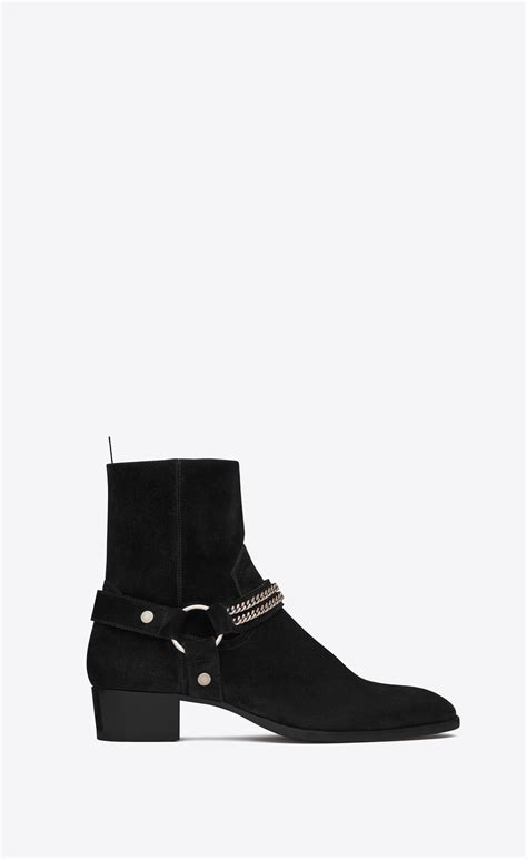 ysl shoes men|saint laurent men's boots.